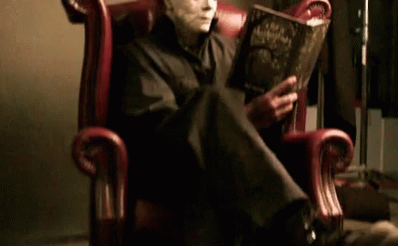 Image result for halloween reading gifs