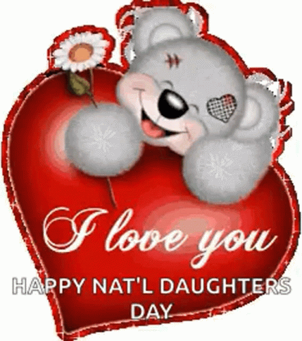 Daughters Day ILove You GIF - DaughtersDay ILoveYou Love - Discover