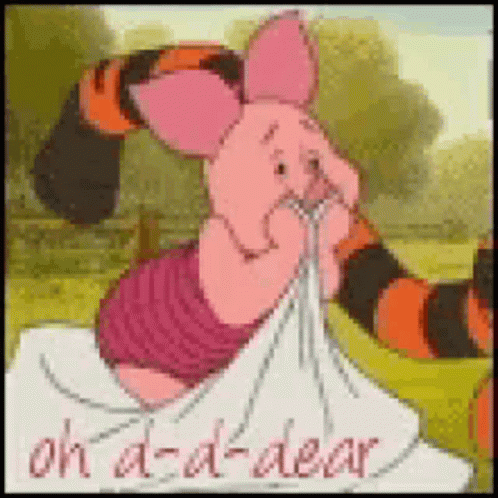 Winnie The Pooh Piglet GIF - WinnieThePooh Piglet Shaking GIFs