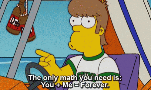 2 plus 2 is 4 you plus me forever