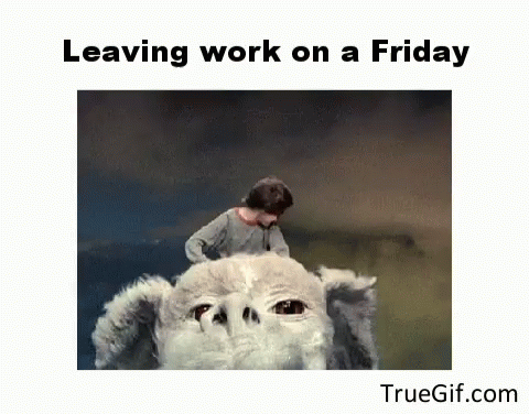 Friday гифка. Работа gif. Leaving gif. TGIF gif.