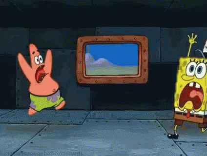Image result for spongebob panic meme