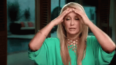 Stressed GIF - Stressed RealHousewives Rhob GIFs