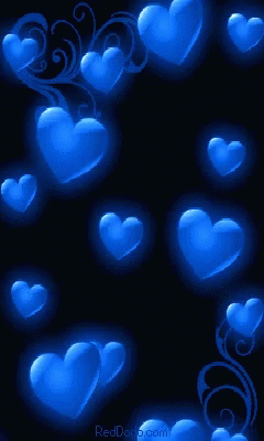 Hearts Love GIF - Hearts Love BlueHearts - Discover & Share GIFs
