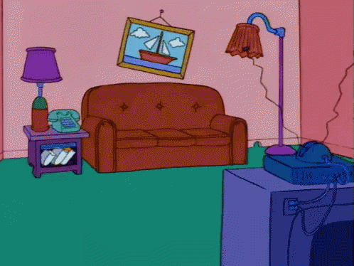 pop couch homer