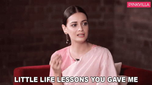 Little Life Lessons You Gave Me Dia Mirza GIF ...