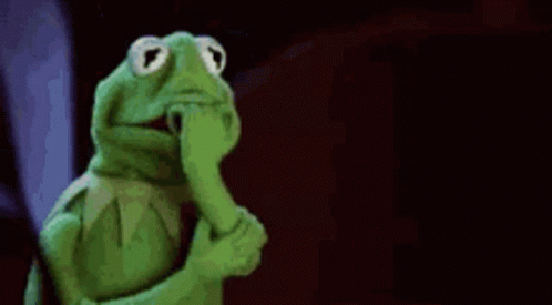 Scared Worried GIF - Scared Worried Kermit GIFs