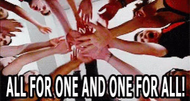 All for One and One for All by Nancy E. Krulik