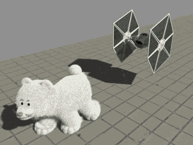 fluffy bear star wars