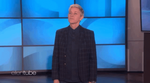 Resultado de imagen para ellen degeneres gif