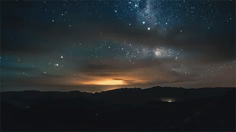 Night Milky Way GIF - Night MilkyWay Galaxy - Discover & Share GIFs