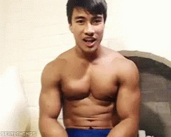 Admin recommends best of Muscular men masturbating cumming gif Larkin love power girl gif