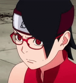 sharingan sarada uchiha gif