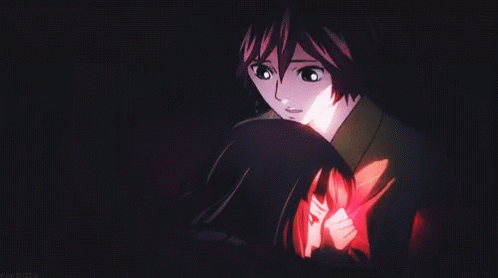 anime couple gif anime