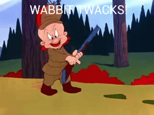 Hunting Wabbits Elmer Fudd GIFs | Tenor