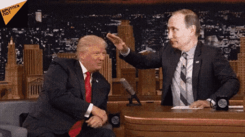 Donald Trump Hair GIF - DonaldTrump Hair Putin GIFs
