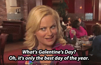 Image result for galentines gif