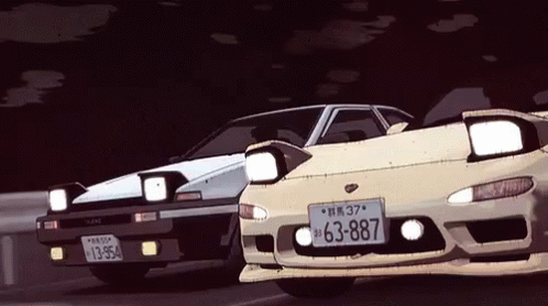 Initial D Gif Initiald Car Race Discover Share Gifs