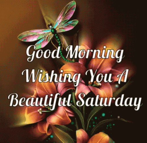Happy Saturday Good Morning GIF - HappySaturday GoodMorning Flowers