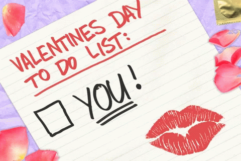 Valentines Day List GIF - ValentinesDay List LoveMyHusband GIFs