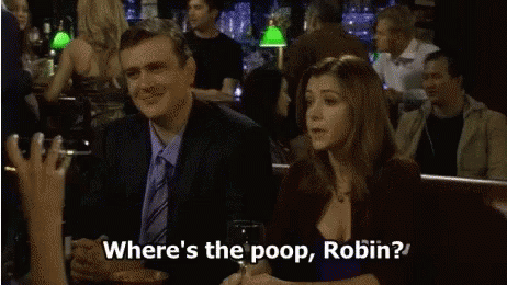 How IMet Your Mother Lily GIF - HowIMetYourMother Lily WheresThePoopRobin GIFs