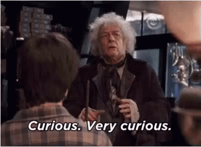 Image result for "curious very curious" harry potter meme