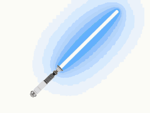 blueharvest light saber gif
