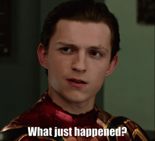What Just Happened Spider Man Far From Home GIF - WhatJustHappened ...