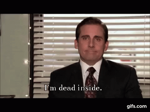 The Office Dead Inside GIF - TheOffice DeadInside Emotionless GIFs