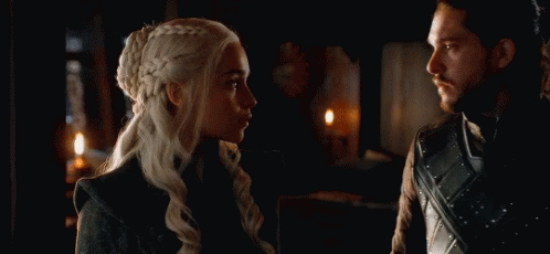 Image result for dany and jon gif