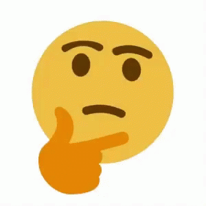 Thinking Emoji Confused Emoji Infinity GIF - ThinkingEmoji ...