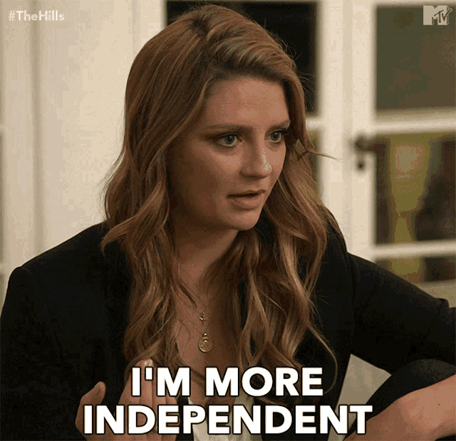 Im More Independent Self Sufficient GIF - ImMoreIndependent SelfSufficient StandAlone - Discover & Share GIFs