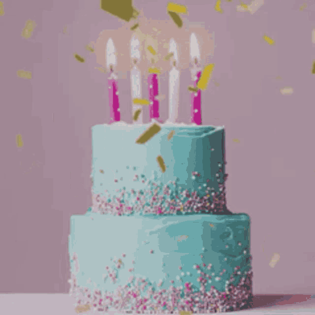 Woman Cake Happy Birthday Gifs
