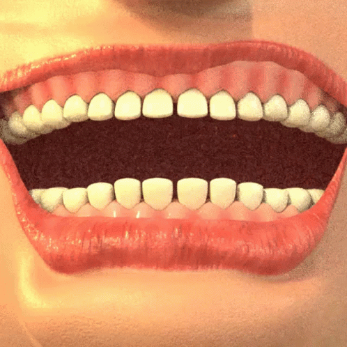 Teeth Moving Teeth GIF - Teeth MovingTeeth Gums - Discover & Share GIFs