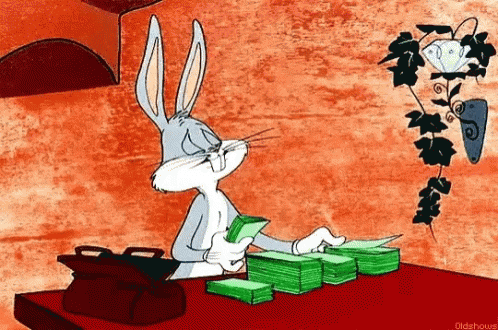 Bugs Bunny Money GIF - BugsBunny Money Cash GIFs