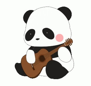 Guitar Ukulele GIF - Guitar Ukulele Panda - Descubre & Comparte GIFs