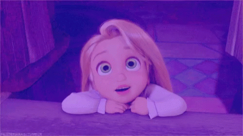 baby rapunzel tangled gif