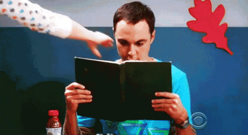 Sheldon's Comic Book GIF - Bigbangtheory Comicbooks Sheldon - Discover & Share GIFs