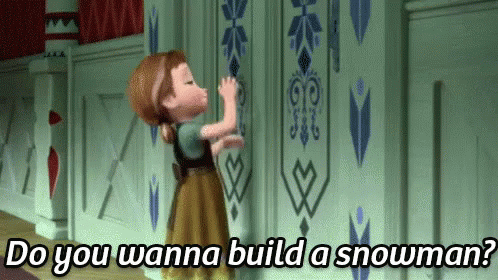 Image result for anna frozen do you wanna build a snowman gif