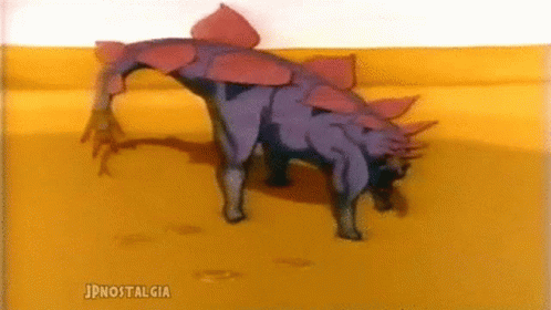 Stegosaurus Tail GIF - Stegosaurus Tail Swinging - Discover & Share GIFs