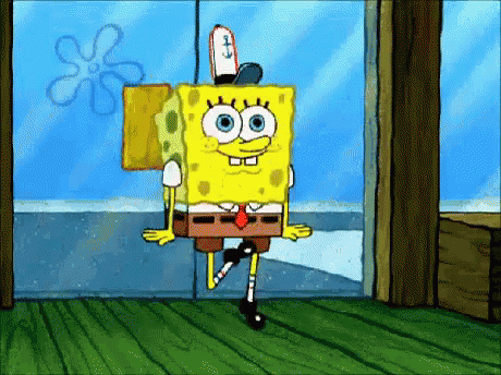 spongebob: Spongebob Happy Gif