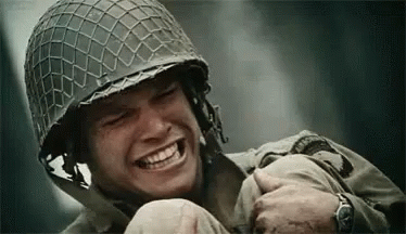 Saving Private Ryan Matt Damon GIF - SavingPrivateRyan MattDamon Crying GIFs