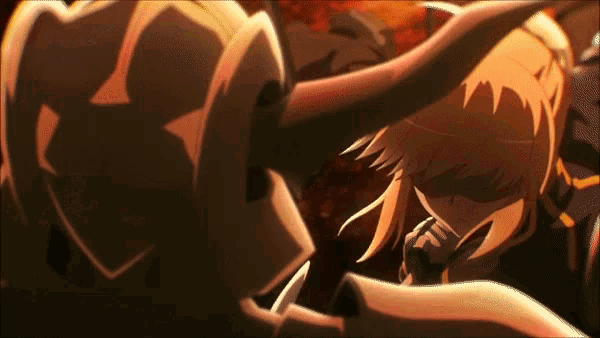 Fate Apocrypha Attack GIF - FateApocrypha Attack Mordred ...