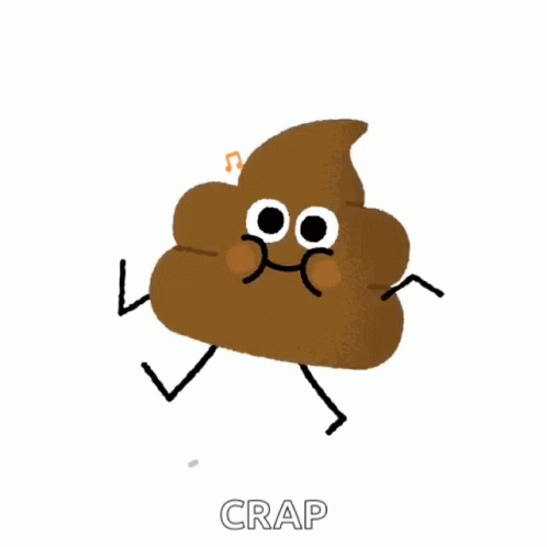 Crap Poop GIF - Crap Poop Walking - Discover & Share GIFs