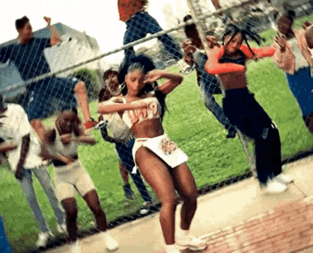 A gif from Normani's Motivation