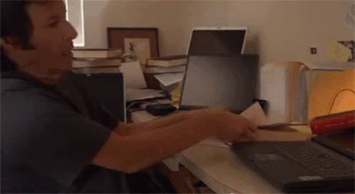 Neil Breen GIF - Neil Breen Laptop - Discover & Share GIFs