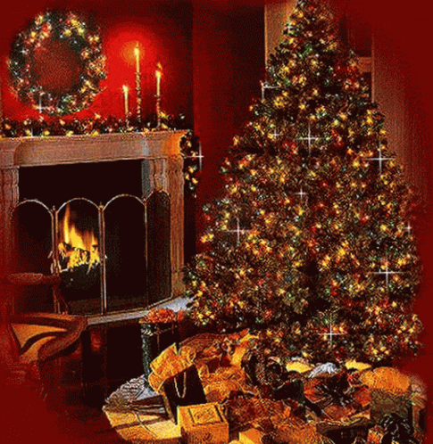 Christmas Tree Christmas Season GIF - ChristmasTree ChristmasSeason ...