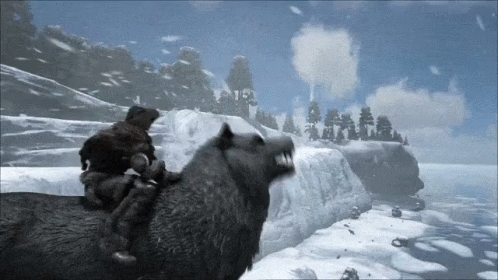 ark snow gif ark