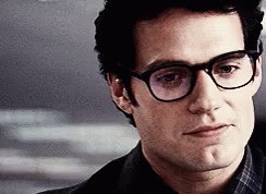 happy clark kent gif