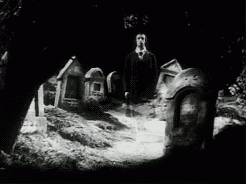 Cemetery Whispering GIF - Cemetery Whispering Past - Discover ...